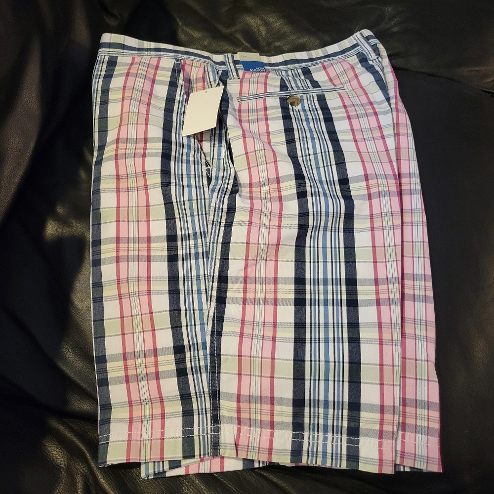 Men's Classic Plaid Casual Shorts